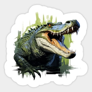 crocodile Sticker